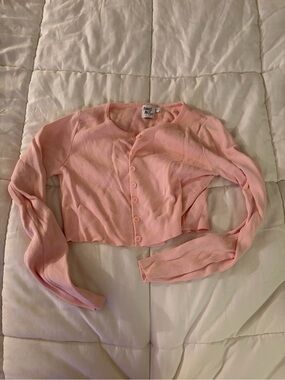 Princess Polly pink cardigan